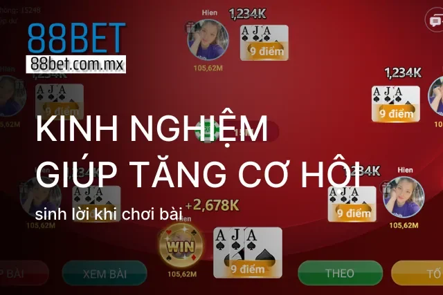 Đọc tâm lý đối thủ để chọn thời điểm tố chuẩn