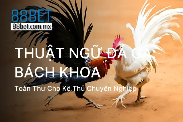 Thuật Ngữ Đá Gà: Bách Khoa Toàn Thư Cho Kê Thủ Chuyên Nghiệp